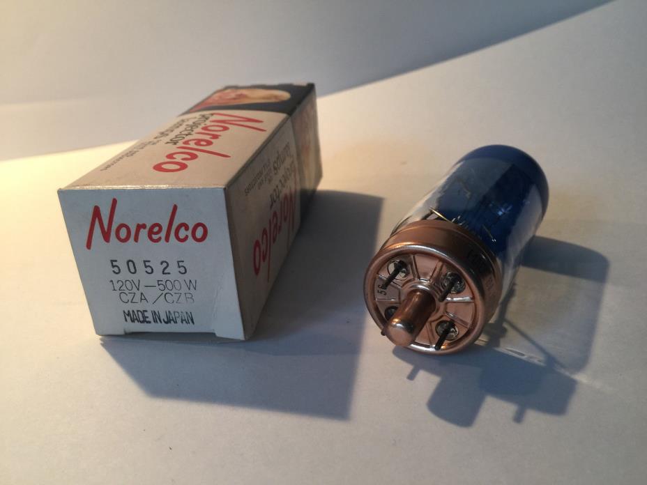 Norelco CZA/CZB Projection Lamp Bulb 500W 120V