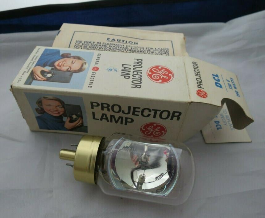 GE DCL PROJECTOR LAMP 120V 150 WATTS ohm tested