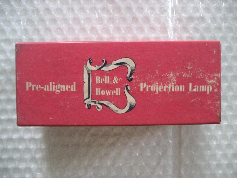 1 x NOS NIB Bell & Howell DBX 300 Watt Pre-aligned Projection Lamp!