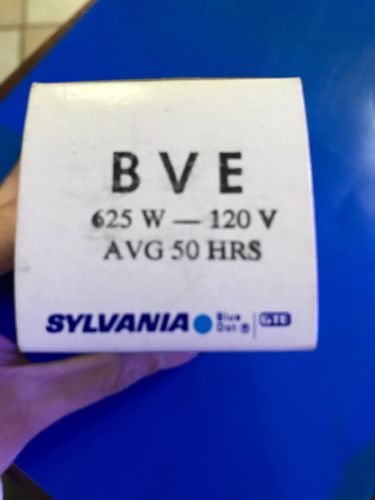 Sylvania BVE 625W 120V Tungsten Halogen Projector Lamp Bulb (New in Box)