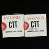 (2) Sylvania CTT 1000W 120V Projector Projection Lamp Bulbs w/ Box NOS