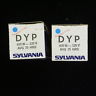 (2) Sylvania DYP 600W 120V Projector Projection Lamp Bulbs w/ Box NOS