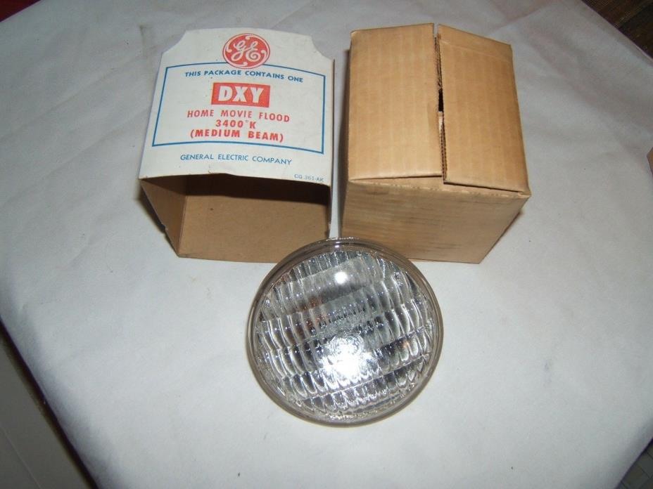 GE DXY Home Movie Flood Light Bulb Lamp Medium Beam 650W 120V General Electric