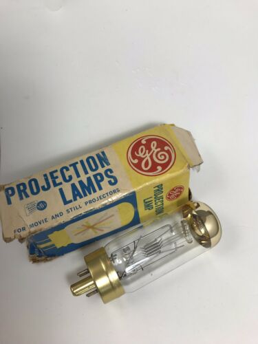 Vintage DAK Projection Lamp Projector Bulb GE 120v 500w U.S.A. New Old Stock