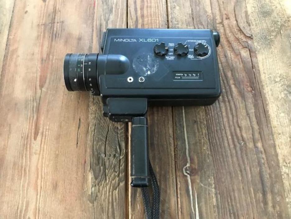 Vintage Minolta XL601 Super 8 Film Camera