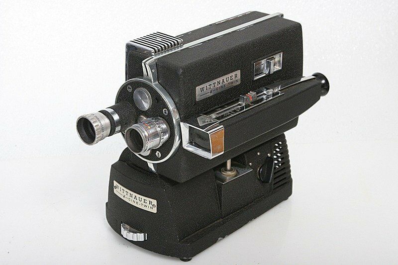 Vintage Wittnauer Cine Film Movie Camera / Camcorder - RARE collectible 1950's +