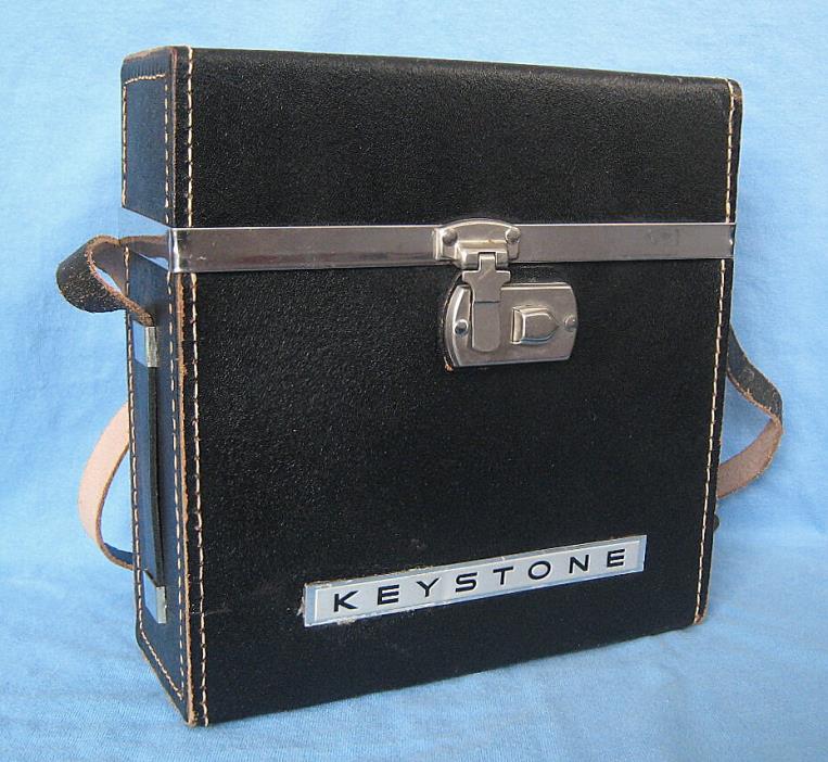 Vintage KEYSTONE Hard Case For movie Camera.