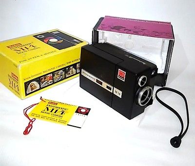 vintage 1960's Kodak M14 Instamatic SUPER 8 camera COMPLETE new BOXED