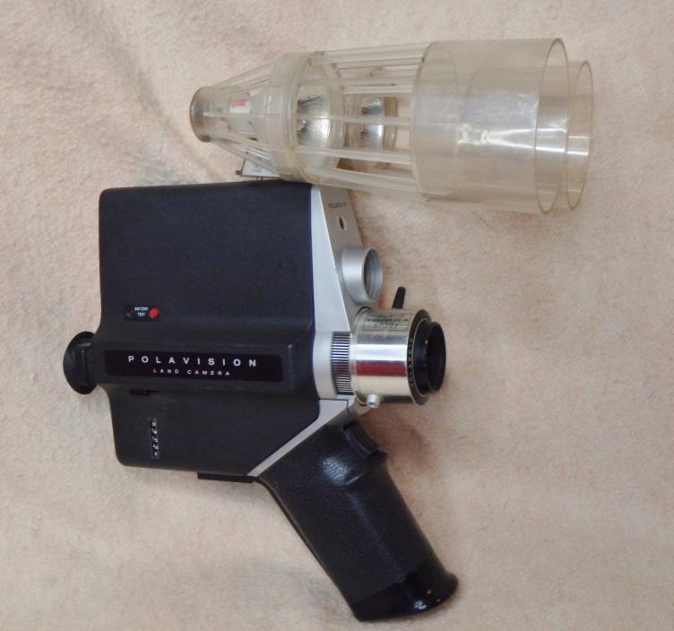 Polaroid Polavision Land Camera w/ Twi Light Hand Held Camera