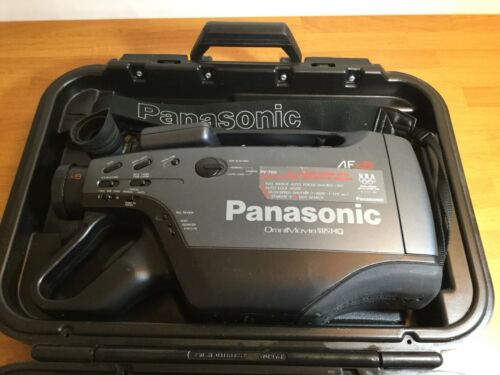 Panasonic OmniMovie VHS AFx8 Camera And Case Not Tested