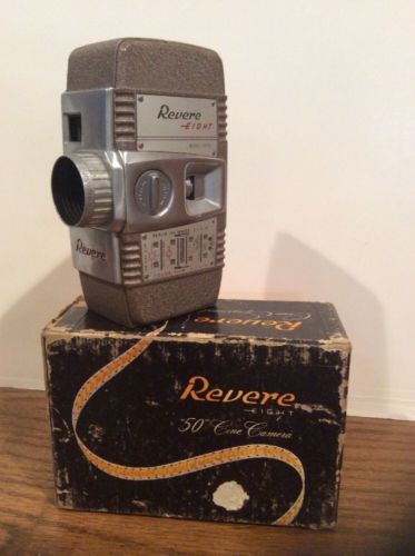 Revere Eight 8 Model Fifty 50 Cine Camera With Box