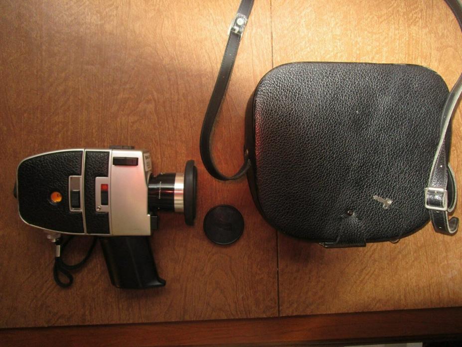 Vintage Bauer C2A /C2B Super 8 Movie Camera And Case  VG