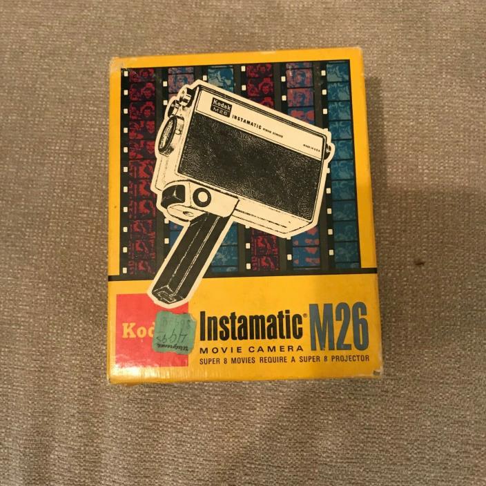 Vintage Kodak M26 Movie Camera W/ Box