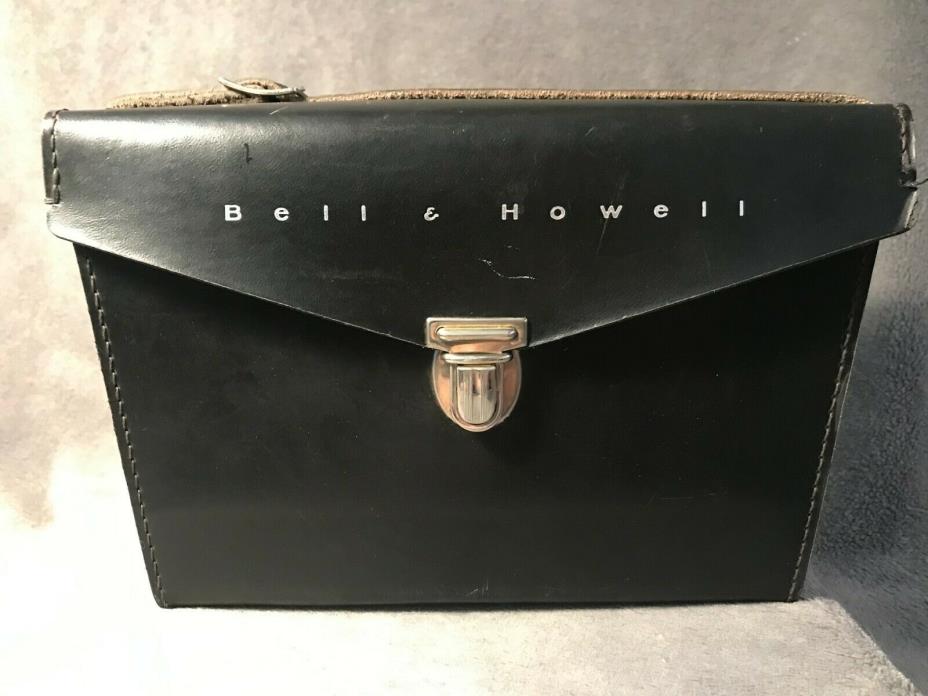 Vintage Bell & Howell 430 Autoload Movie Camera with original Leather Carry Case