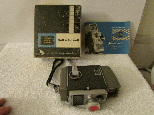 Vintage Bell & Howell Electric Eye 8mm Movie Camera