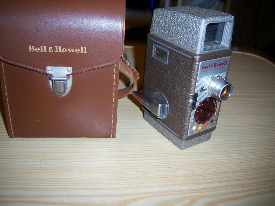 Bell & Howell Two - Fifty - Two 8mm Movie Camera with Case