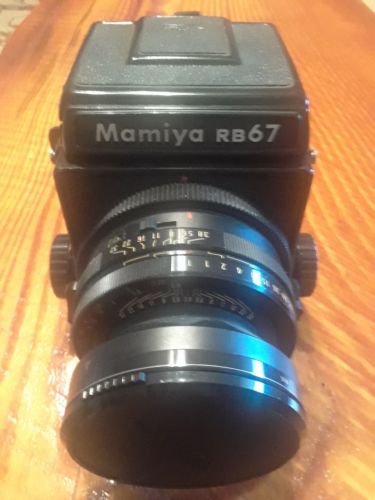 Mamiya RB67 Camera, 77mm Lens And Instruction Book Included