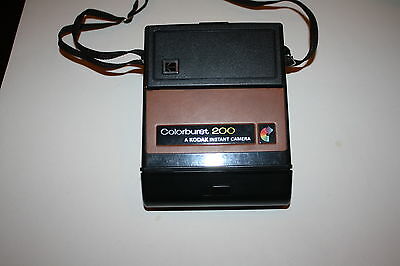 KODAK COLORBURST 200 INSTANT CAMERA UNTESTED SOME INTERNAL CORROSION AND CASE