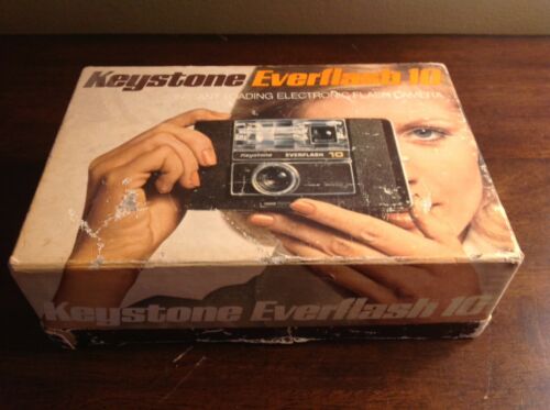 Vintage Keystone Everflash 10 In Original Box with Instructions (c. 1971)