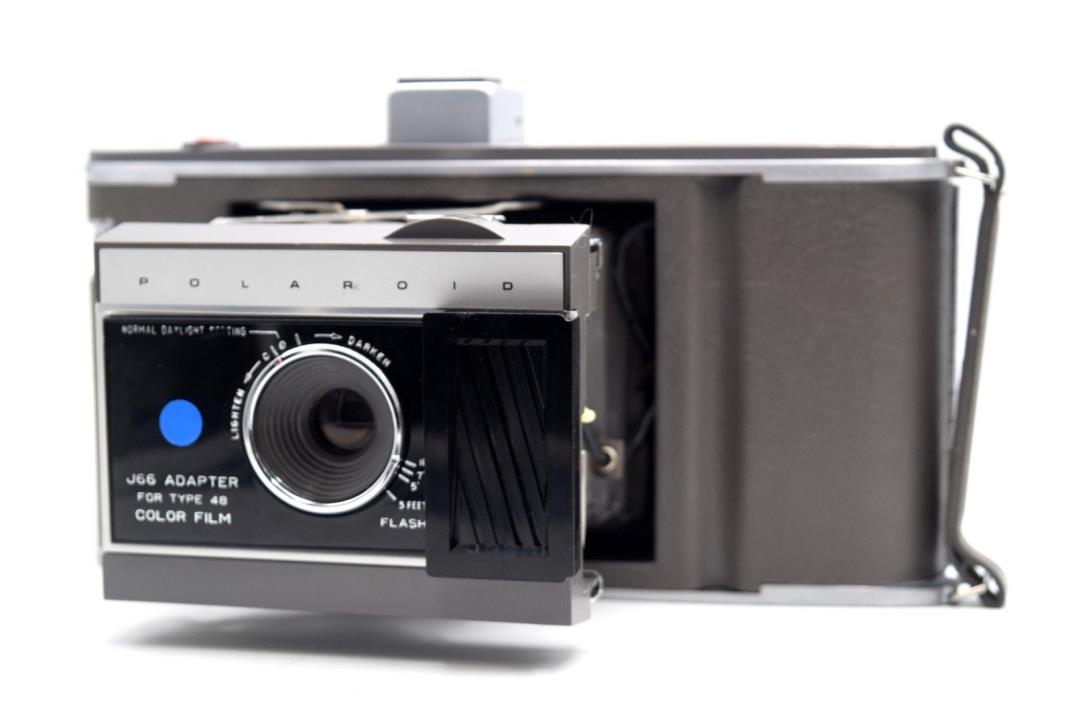 Vintage Polaroid Model J66 Land Camera w/ Color Adapter Kit #660