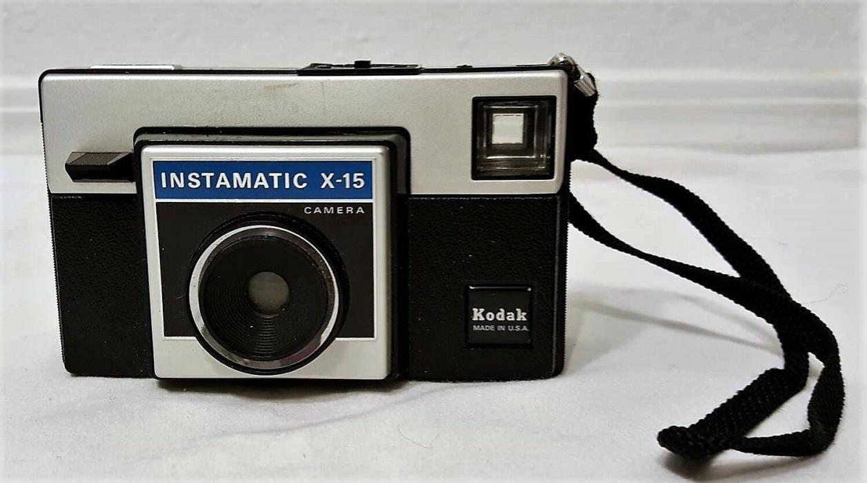 Vintage Kodak Instamatic X-15 Camera Film Collectible