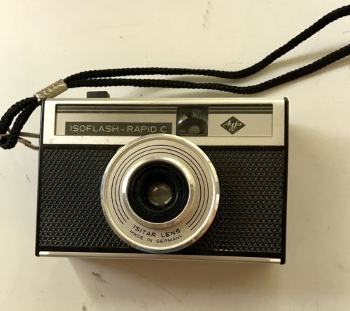 Vintage Agfa Isoflash-Rapid Camera w/ Isinar Lens Made in Germany