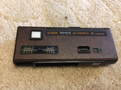 Vintage Kodak Trimlite Instamatic 48 110 Film Camera (UNTESTED) #S937