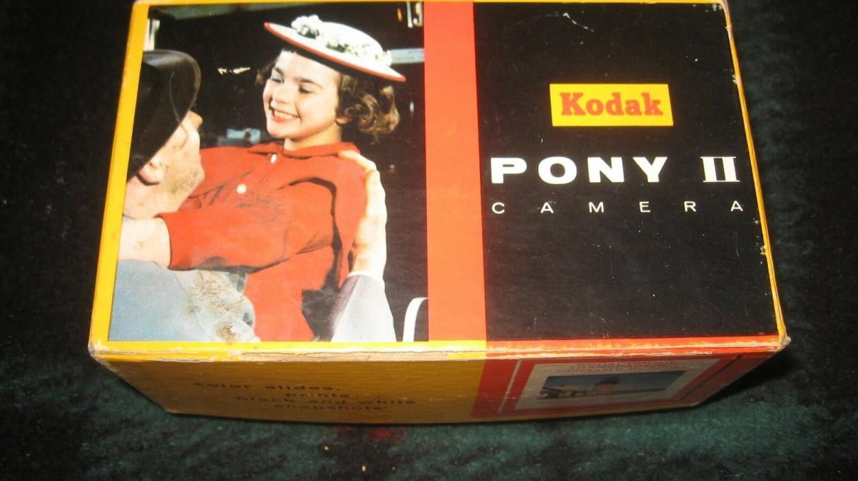 Vintage Pony ll Kodak Camera