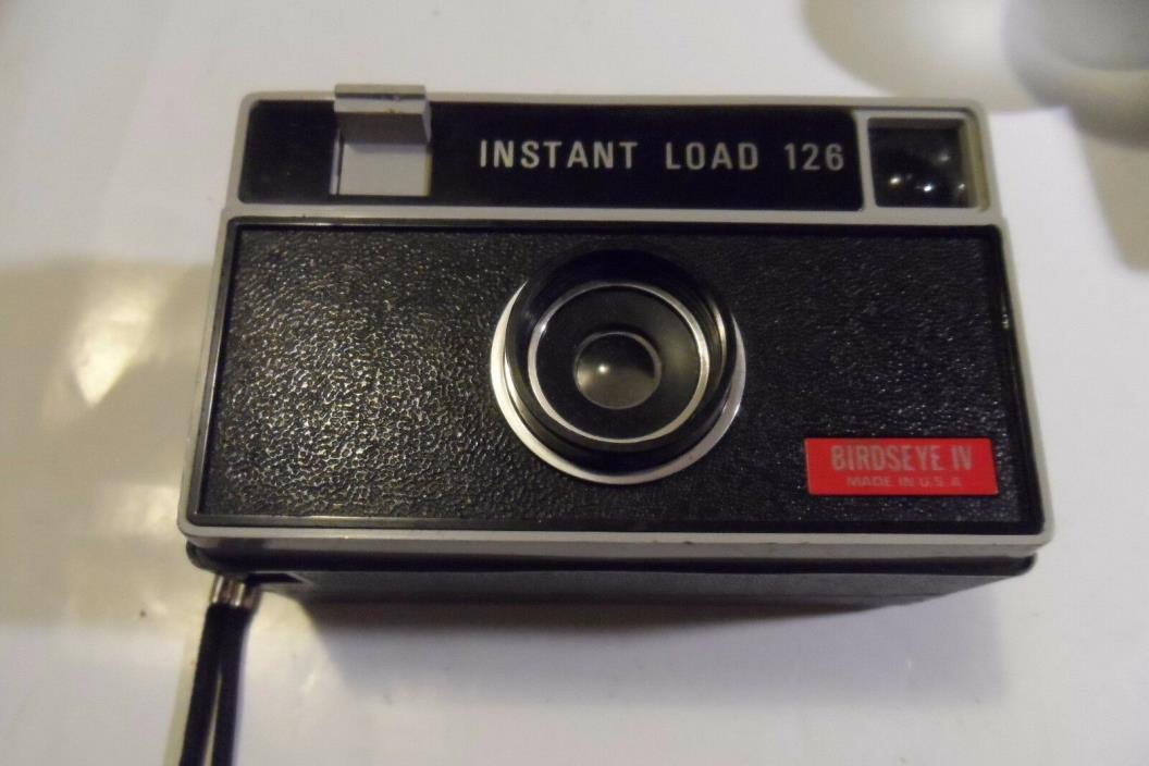 Imperial Instant Load 126 Birdseye IV Vintage Camera 1960s Made in USA