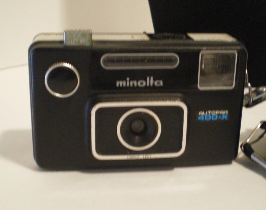 Vintage Cameras AutoPak 400X Minolta 126 mm & Keystone XR308 110 film Untested