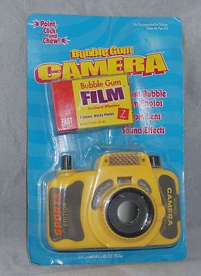 Bubble Gum Camera Sealed in Package from 2000