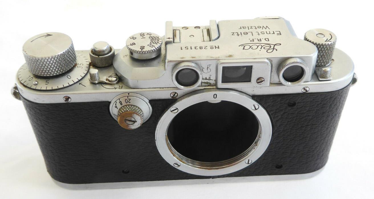 Leica Leitz 3b, IIIb Camera S/N 283151 From 1938 CLA-d Wetzlar