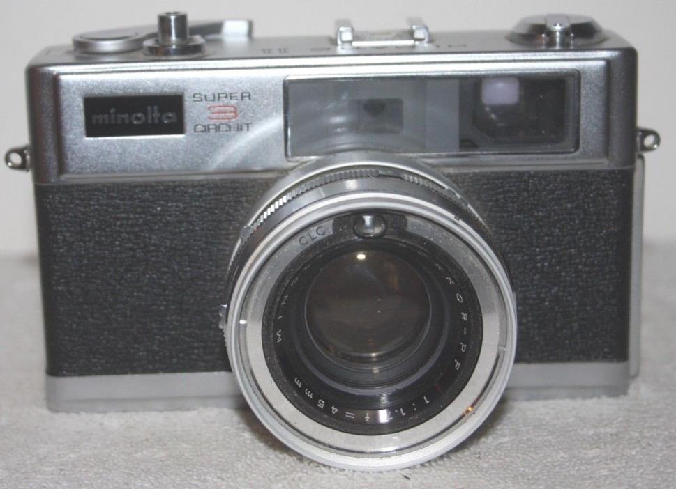 Minolta Hi-Matic 11 35mm Rangefinder Camera with Instructions