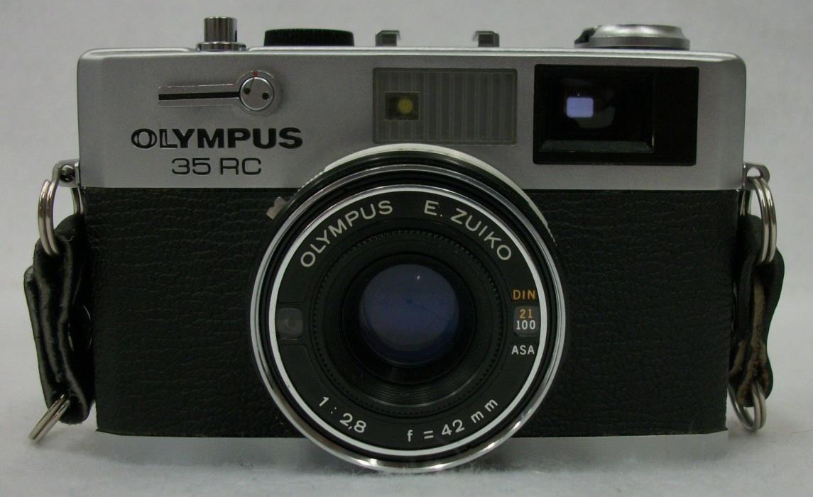Vintage Olympus 35 RC Rangefinder Camera w/ 42mm f2.8 Zuiko Lens
