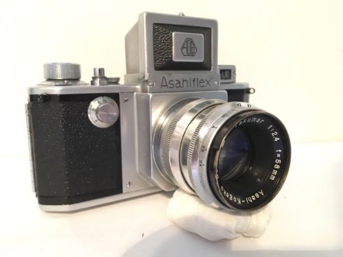 Asahiflex IIa 35mm SLR Film Camera With 58mm F2.4 Lens