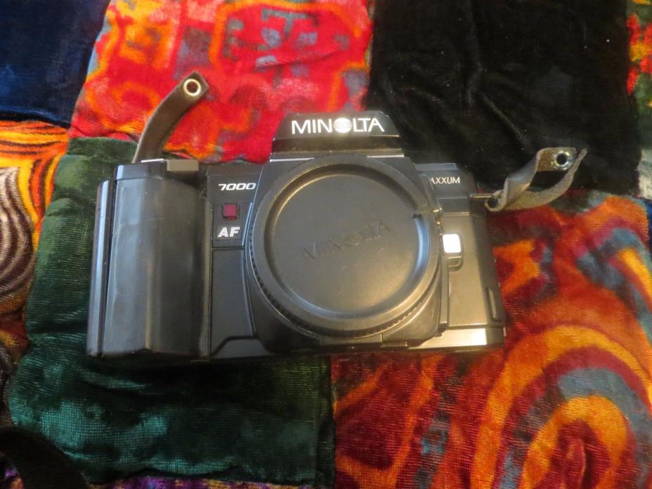 Vintage Minolta 7000 Maxxum AF 35mm Autofocus Camera