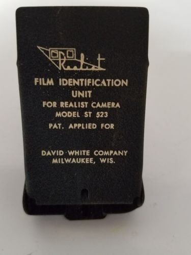 realist film identifier made by David White Milwaukee wis.