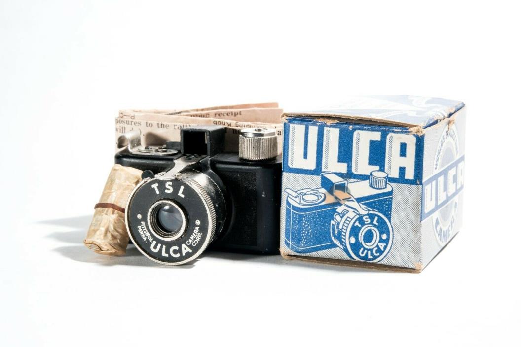 ULCA Subminiature Spy Camera - Original Box - Film - Manual