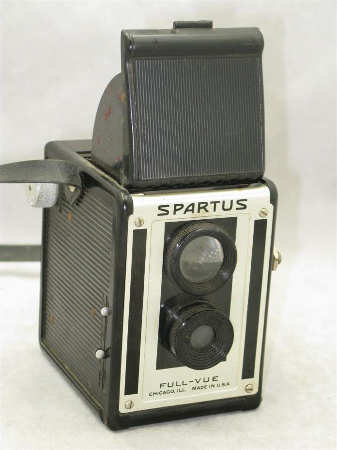 Spartus Full-Vue Twin Lens Reflex 120 Film Camera