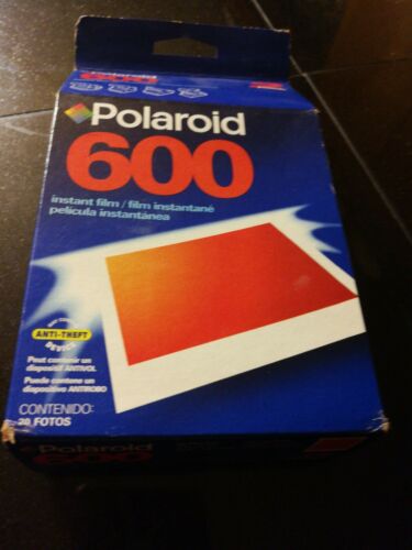 Polaroid 600 Platinum Film 2 Pack 20 Photos EXP RARE Instant Still Sealed