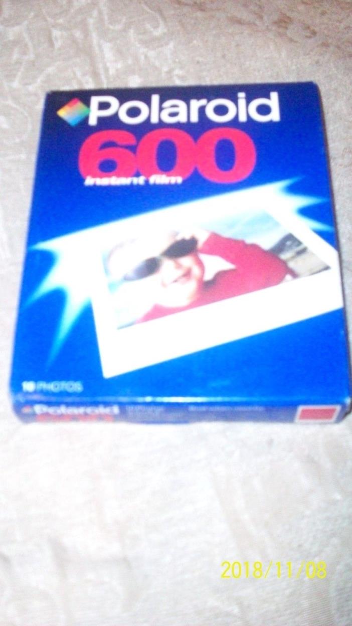 Polaroid 600 instant film expired 01/99 1 pack 10 pics sealed