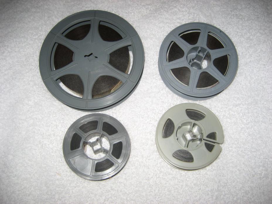 VINTAGE 8MM MULTI REEL 8MM LOT EDIT 60 SEC REELS ,,, ,,,,,,,,,,,,,,4 REELS ONLY