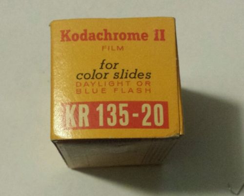 KODACHROME KR-135-20 SLIDES FILM 1966