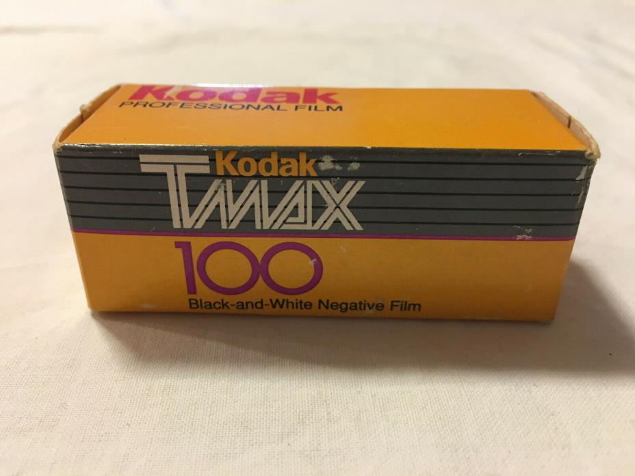 Vintage Expired Kodak TMAX 100 TMX 120 Black & White Photography Camera Film