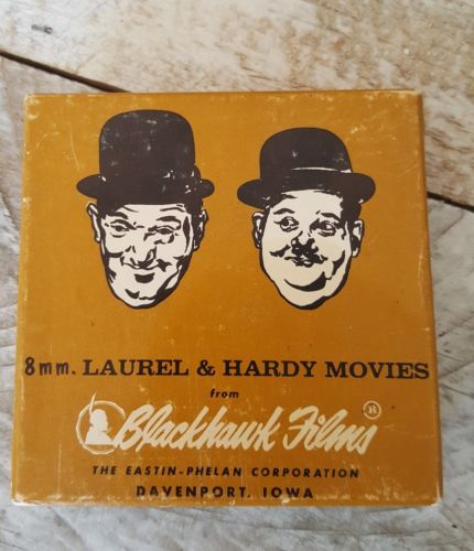 Vintage 8mm Laurel and Hardy Movie 800-30 Big Business Blackhawk Films UNTESTED