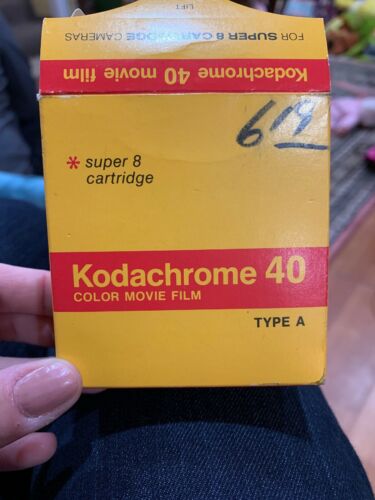 New Old Stock Kodak Kodachrome 40 Color Movie Film Type A Super 8 Cartridge
