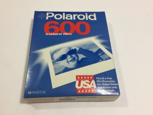 Sealed Polaroid 600 Instant Film Pack 10 Photos Expired 01/99