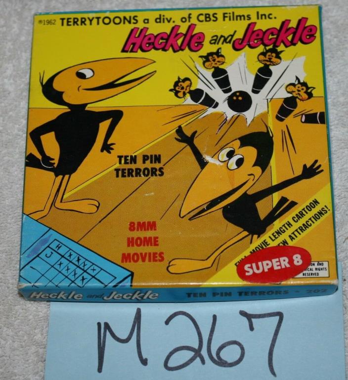 Vintage Super 8 Movie Film Heckle & Jeckle in 