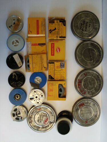 Lot of 23 8mm vintage home movies WW2 Shanghai Sicily Gibraltar Sidney