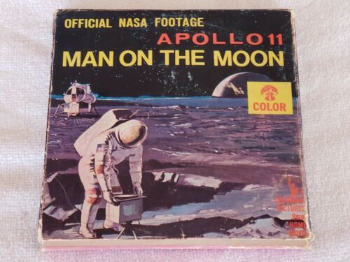 Columbia Pictures Official NASA Footage APOLLO 11 MAN ON THE MOON Super 8mm